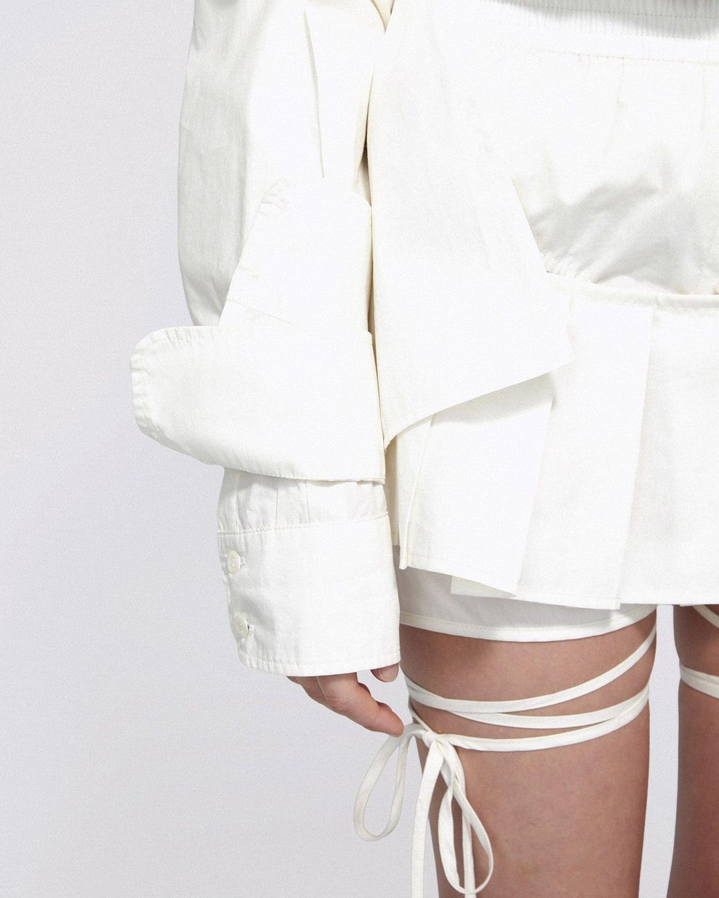 SRVC Studio White Sentinal Shirt