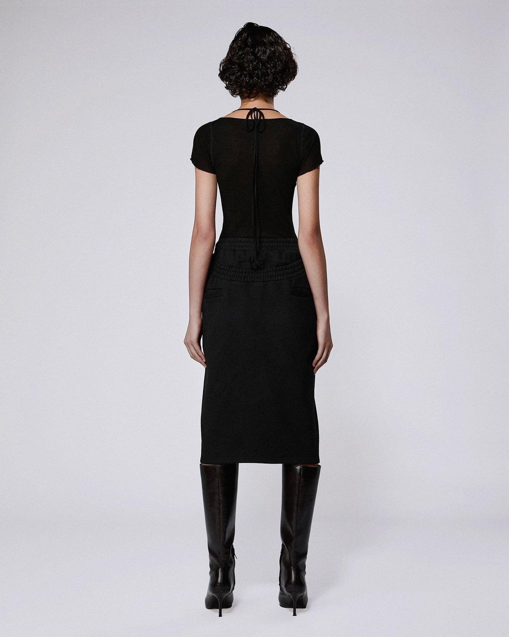 SRVC Studio Black Harness Tee