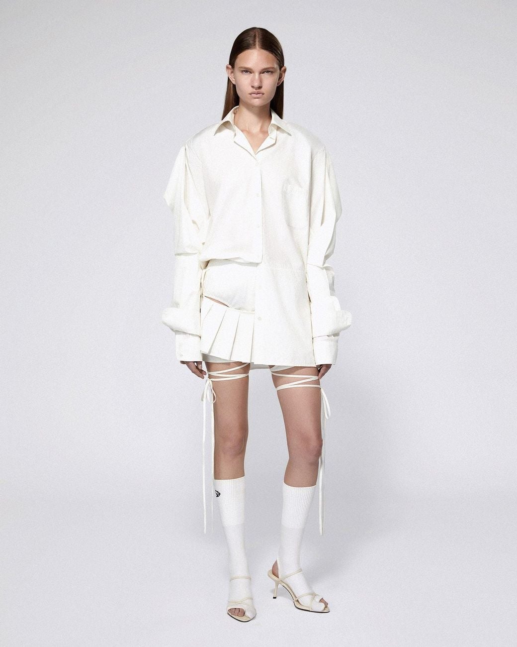 SRVC Studio White Sentinal Shirt