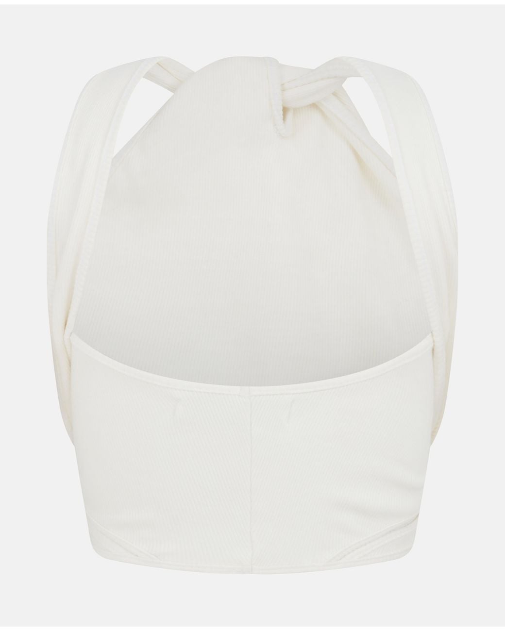 SRVC Studio Gray Asuka Bralette Rib Jersey