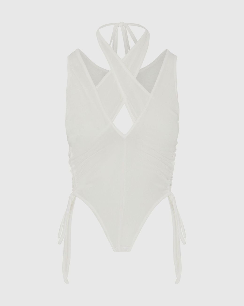 SRVC Studio White Bibi Vest Top
