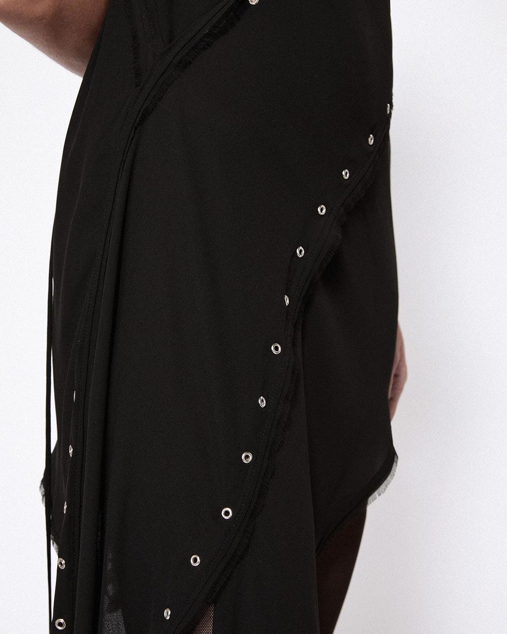 SRVC Studio Black Robyn Eyelet Dress