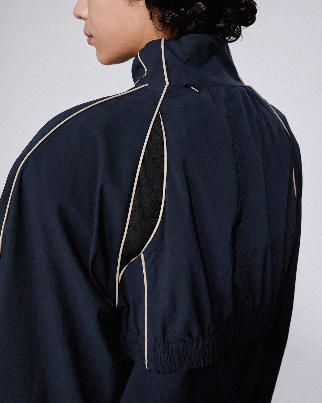 SRVC Studio Blue Slash Track Jacket Dark