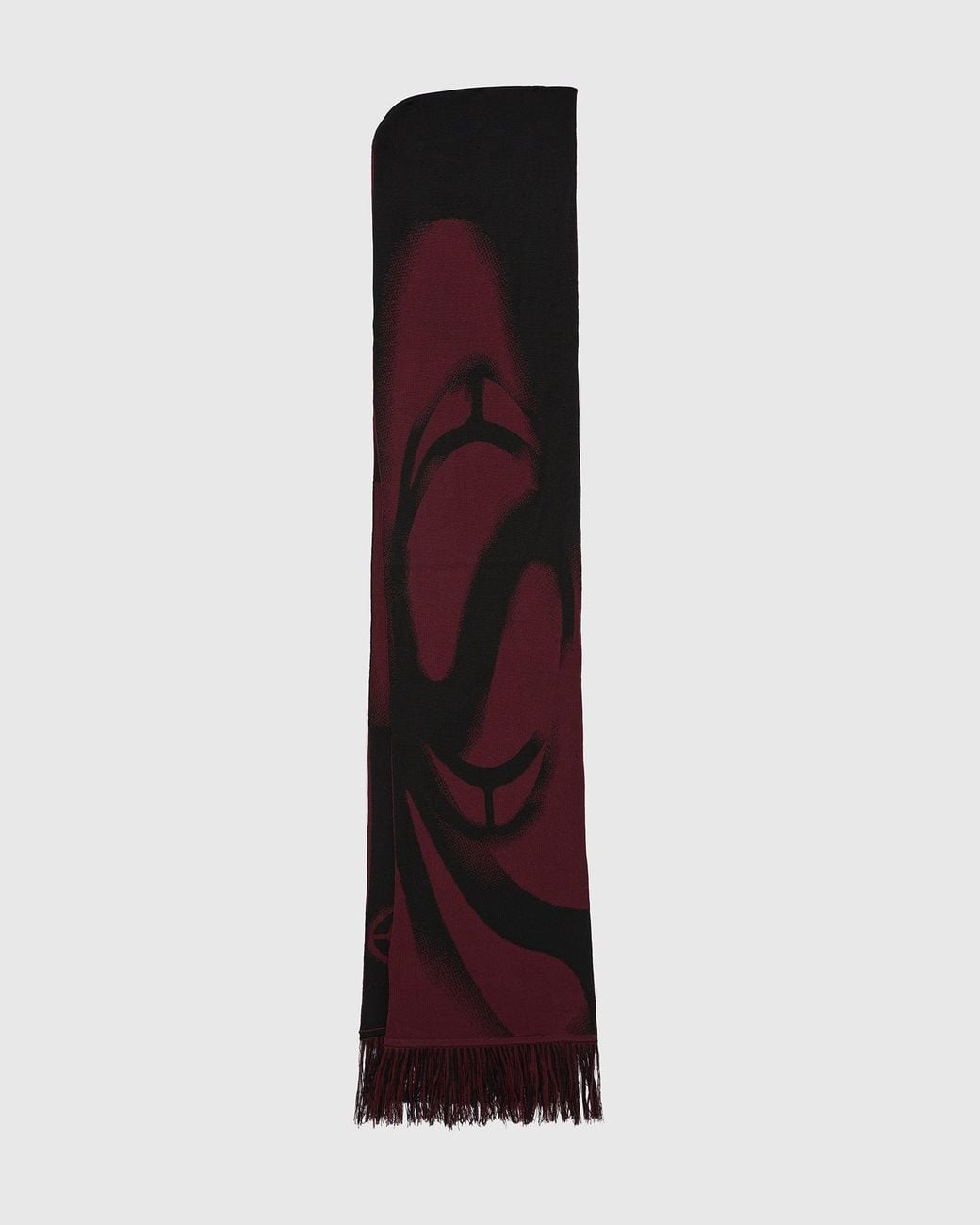 SRVC Studio Purple Srvc Hooded Scarf Bordeaux