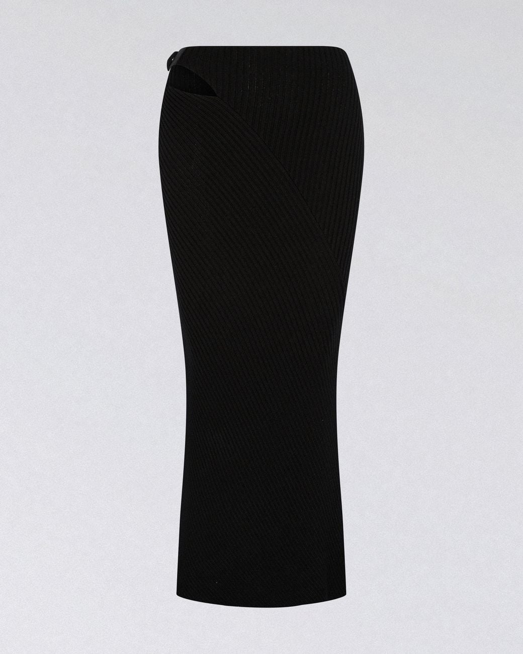 SRVC Studio Black Marshal Knit Skirt