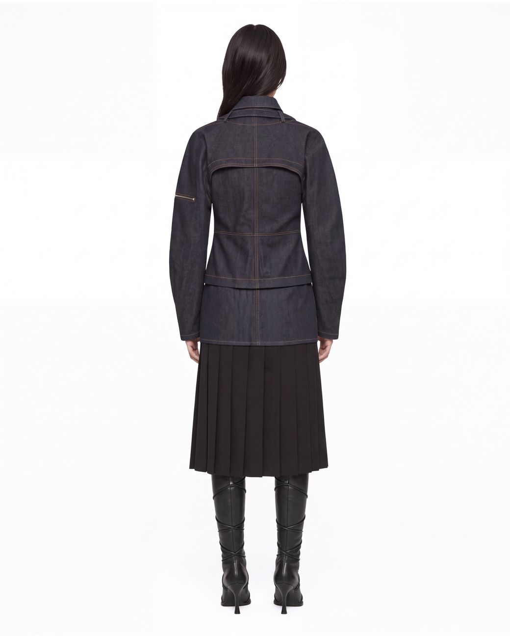 SRVC Studio Black Astra Kilt
