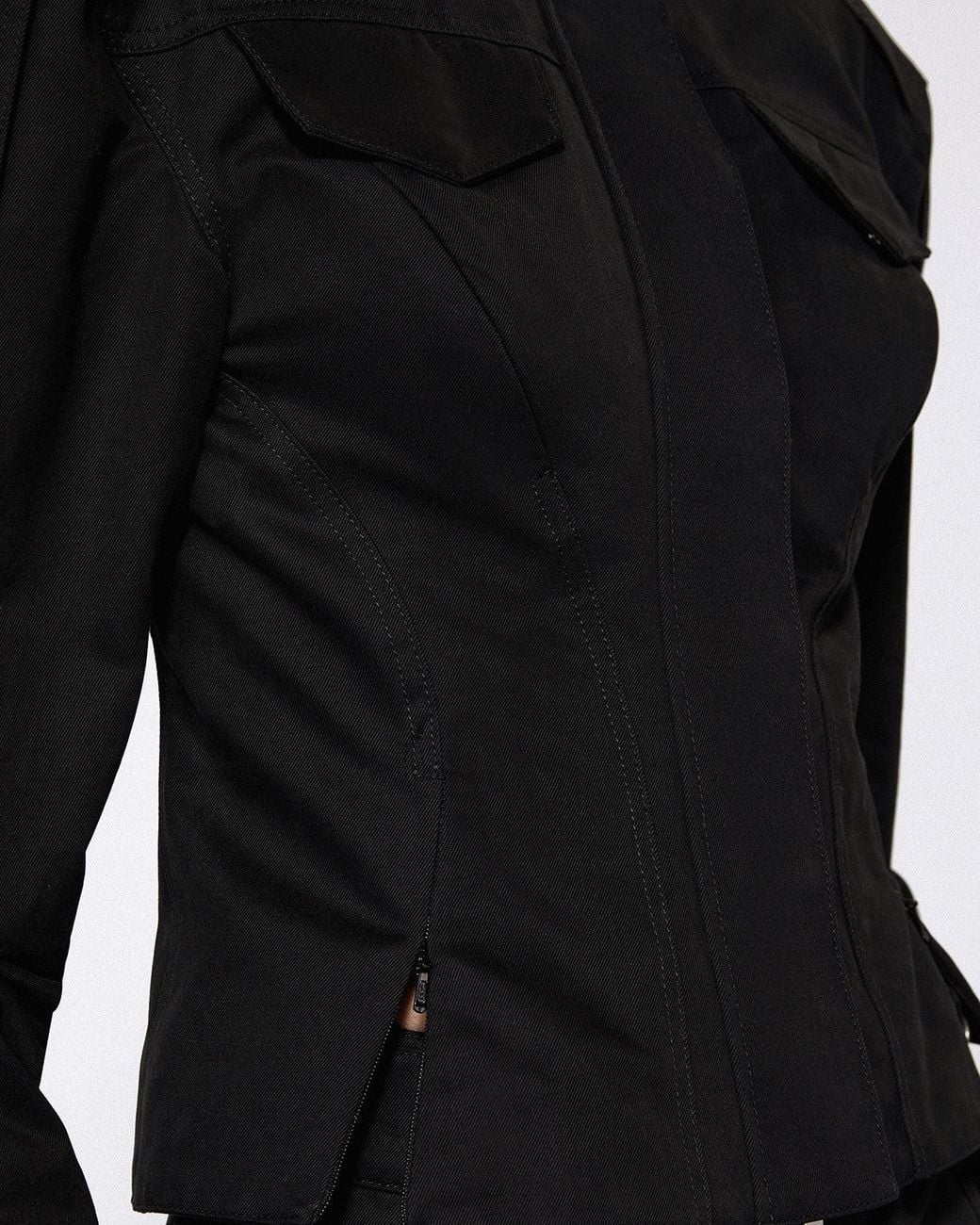 SRVC Studio Black Bella Jacket