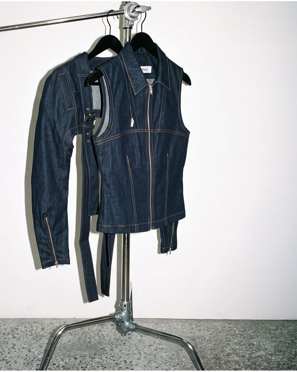 SRVC Studio Blue Nox Jacket Dark
