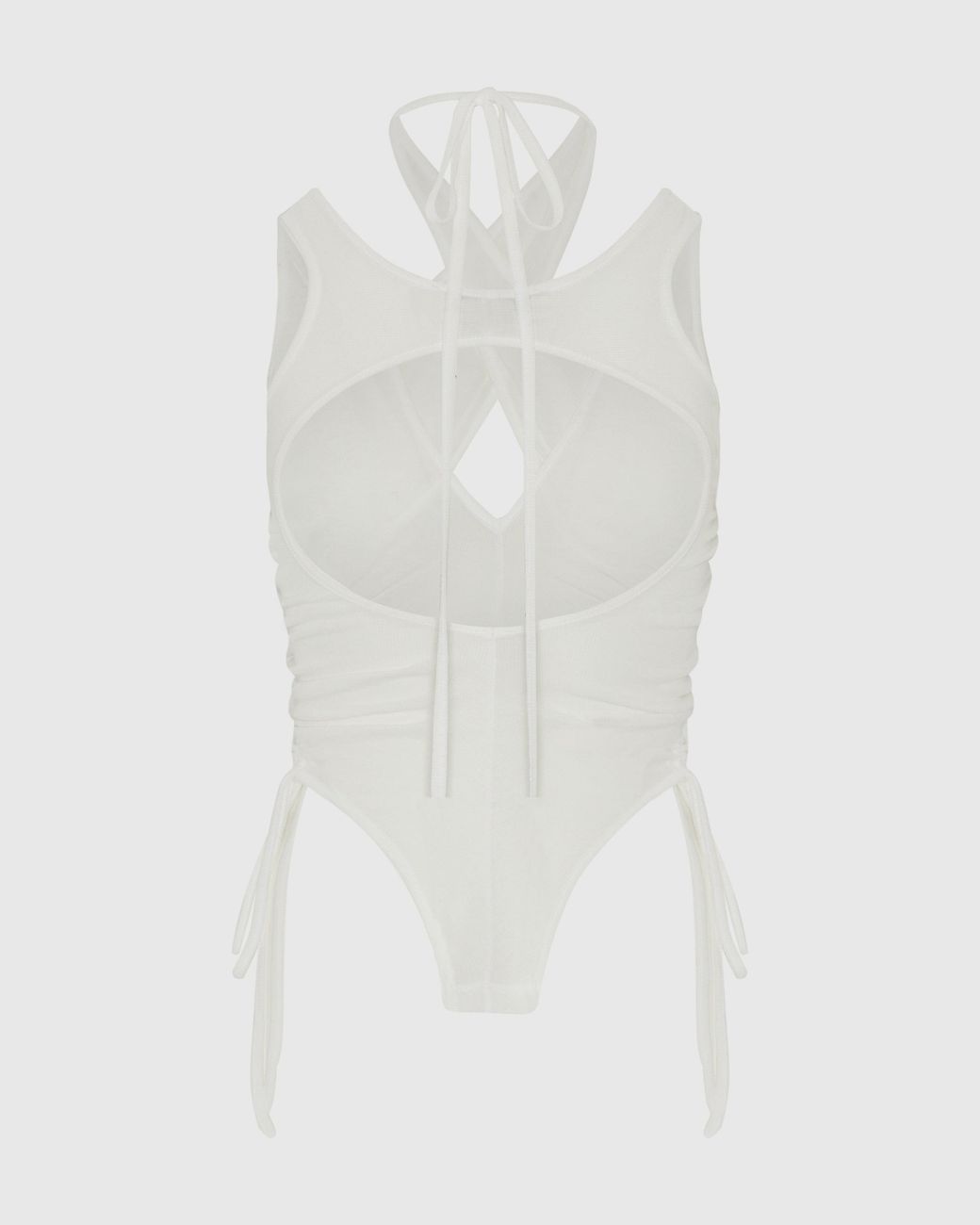 SRVC Studio White Bibi Vest Top