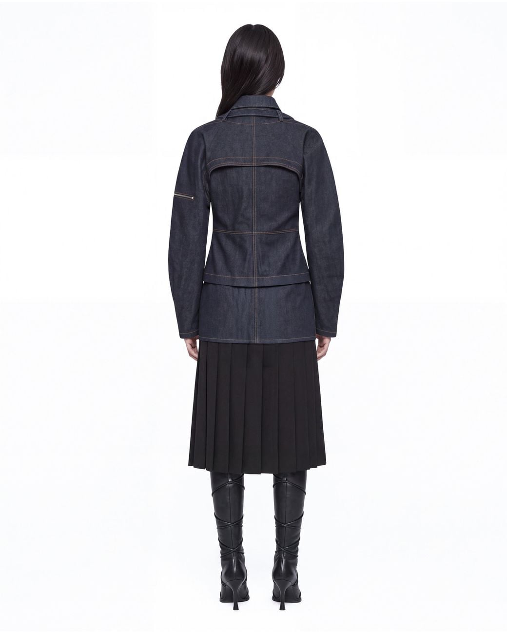 SRVC Studio Blue Nox Jacket Dark