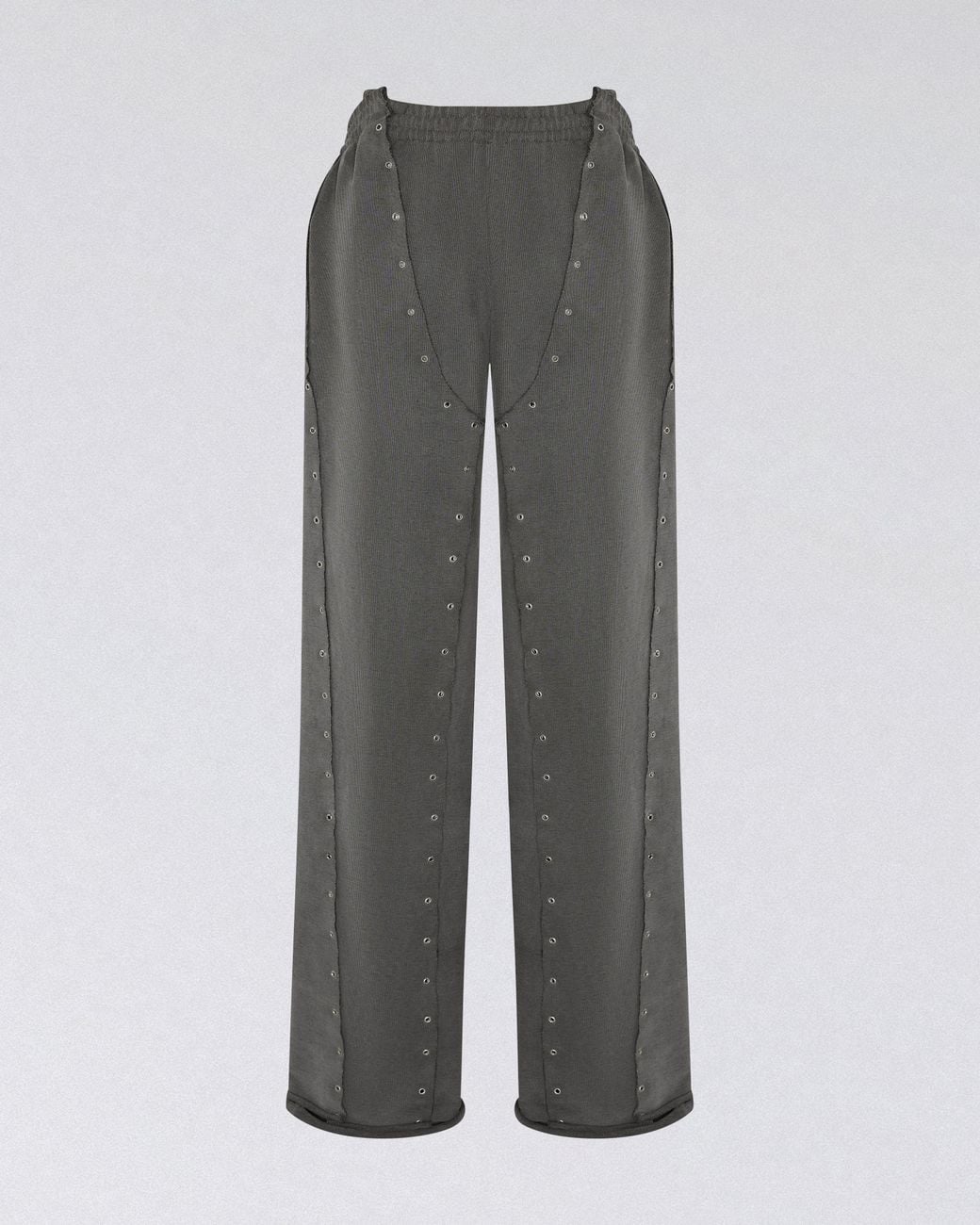 SRVC Studio Gray Eyelet Sweat Pants