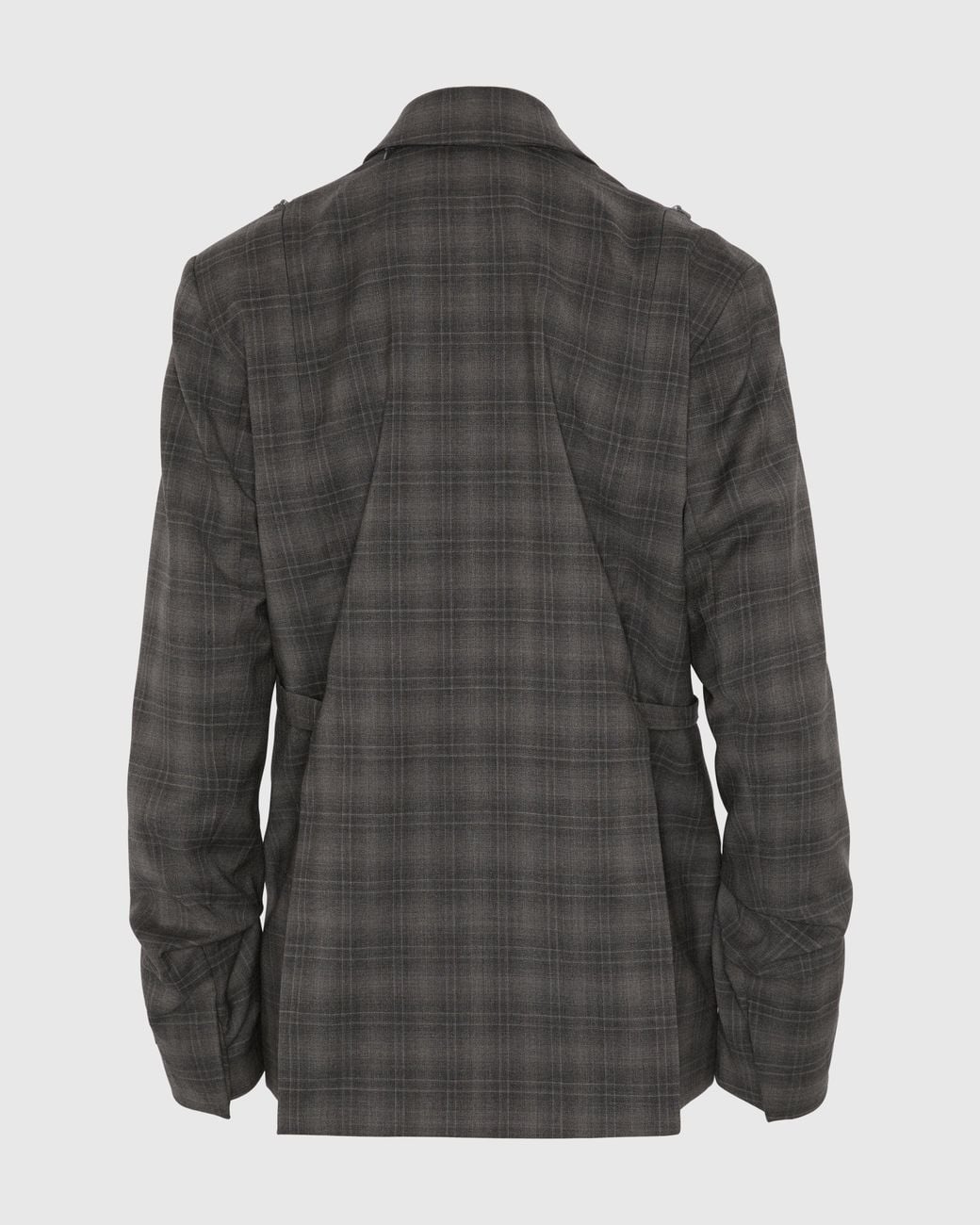SRVC Studio Black Breakfast Jacket Charcoal