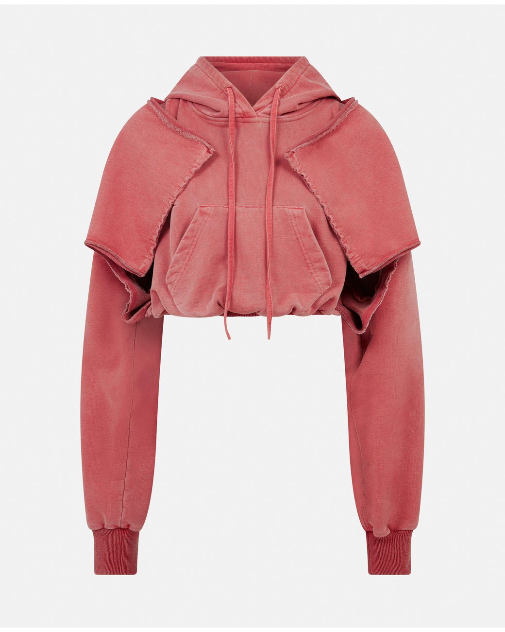 SRVC Studio Pink Cloaked Hoodie