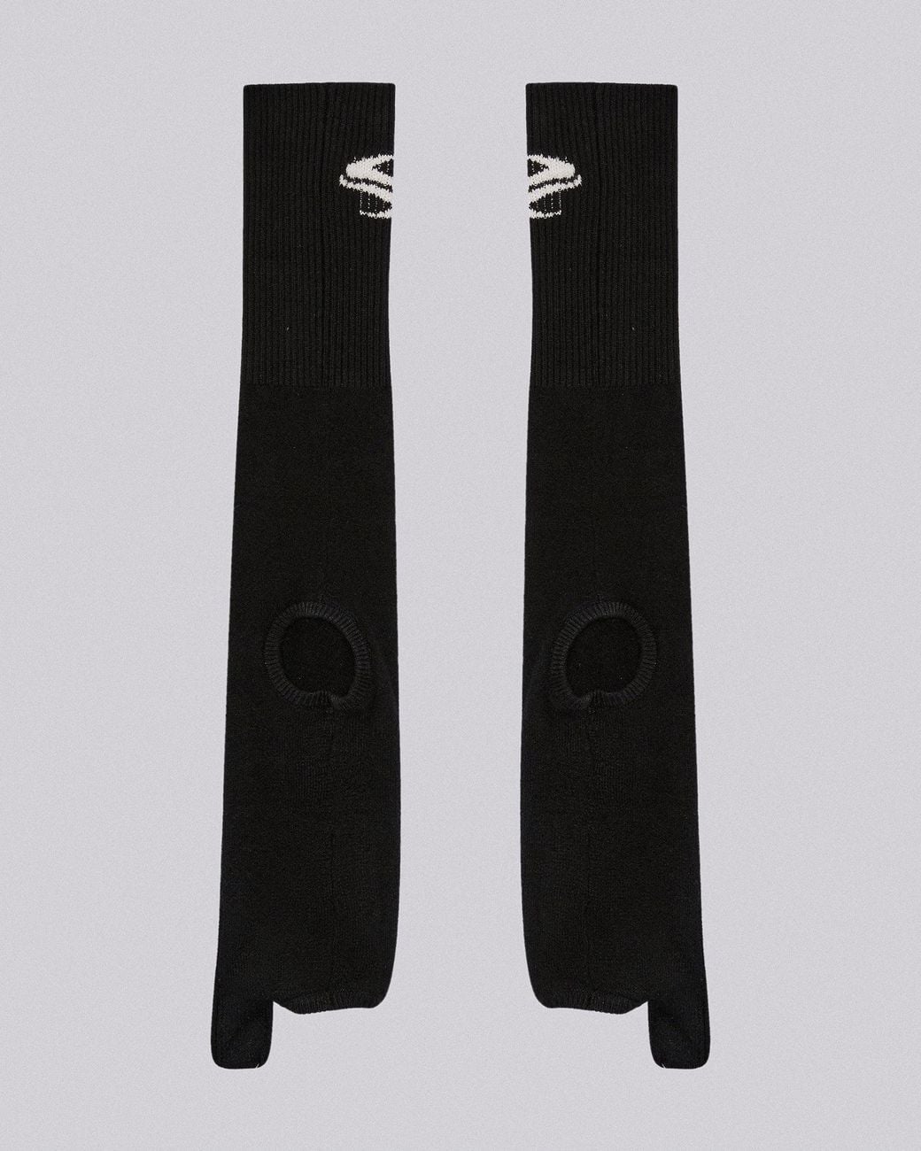 SRVC Studio Black Tabi Sports Socks