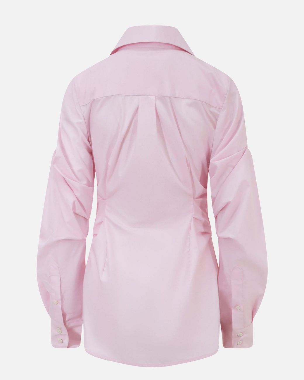 SRVC Studio Pink Breakfast Shirt Dress