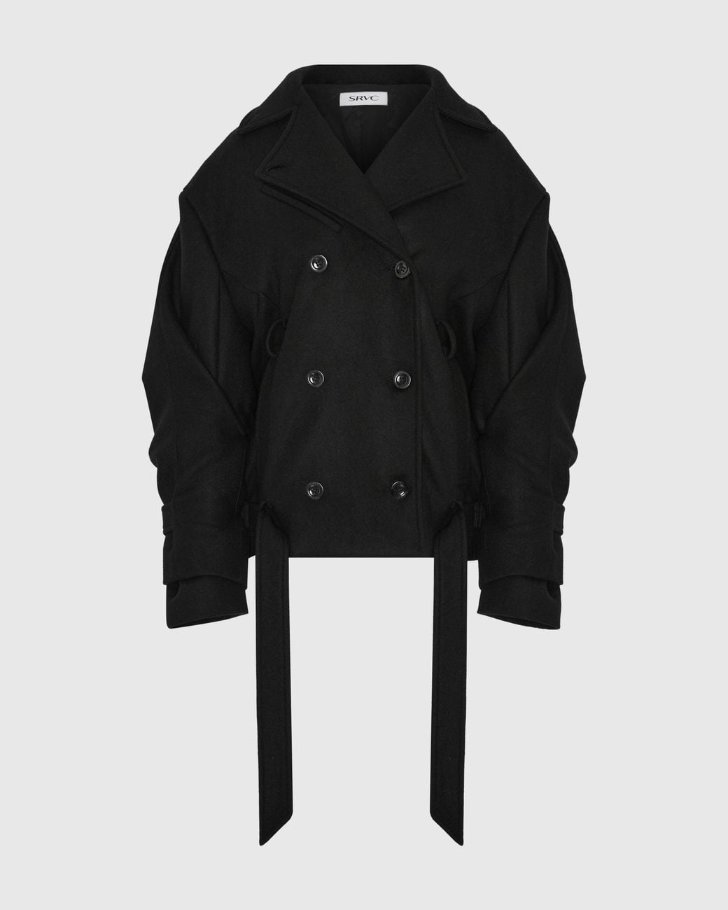 SRVC Studio Black Sentinal Jacket