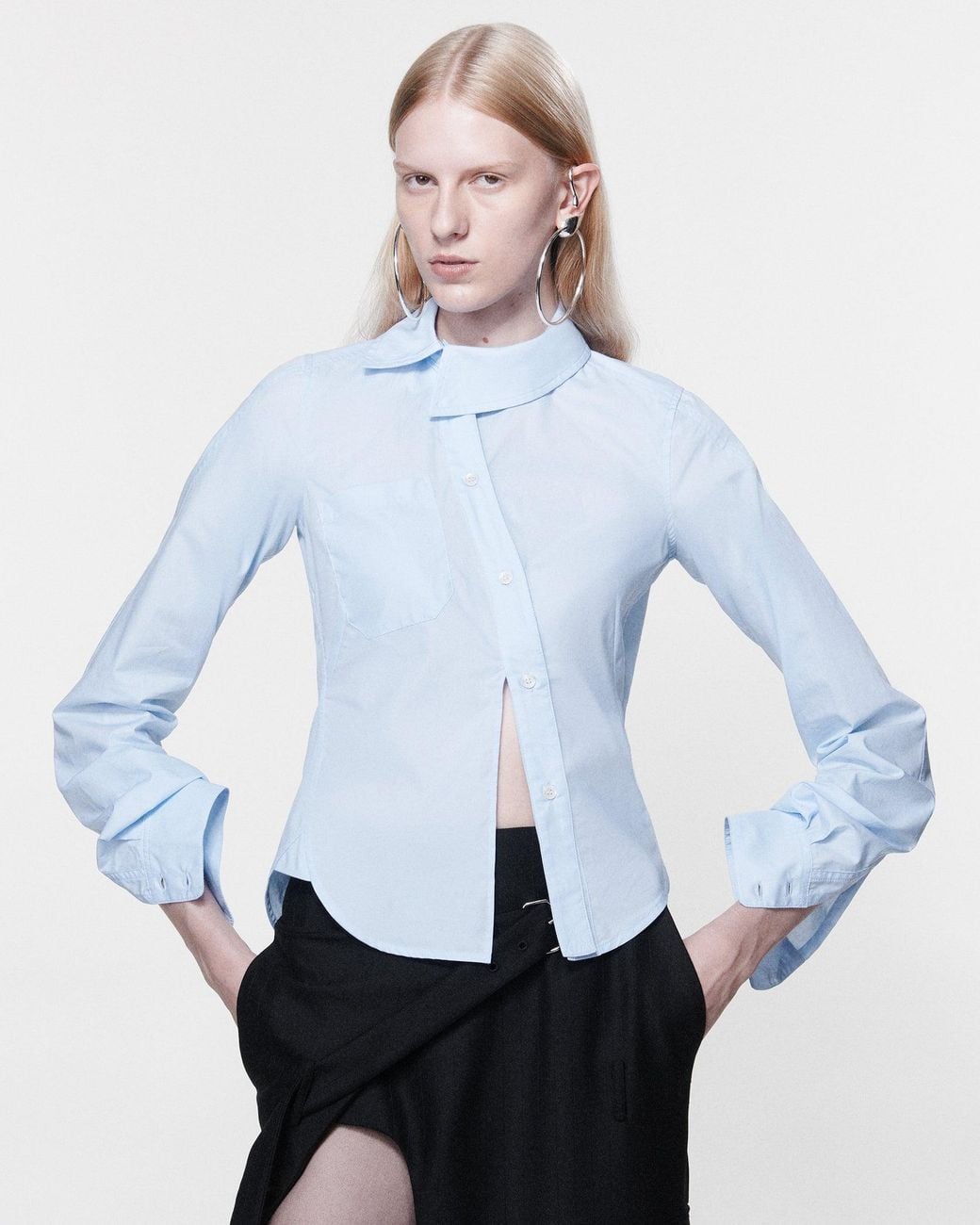 SRVC Studio Black The Metro Skirt