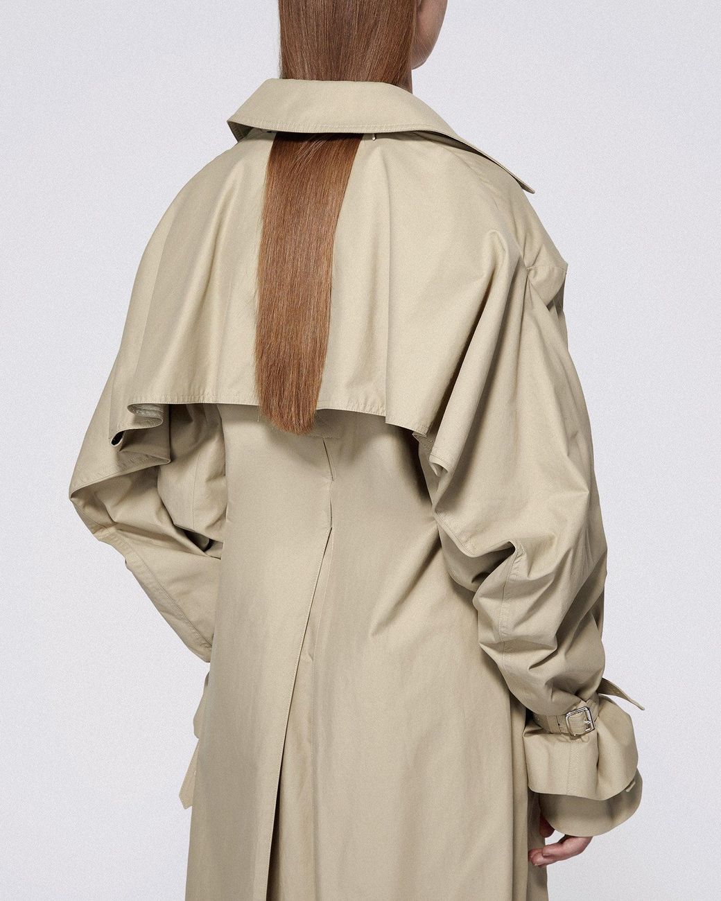 SRVC Studio Natural Sentinal Trenchcoat
