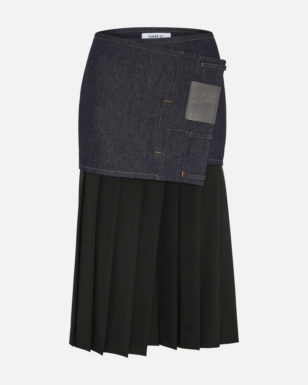 SRVC Studio Black Astra Kilt
