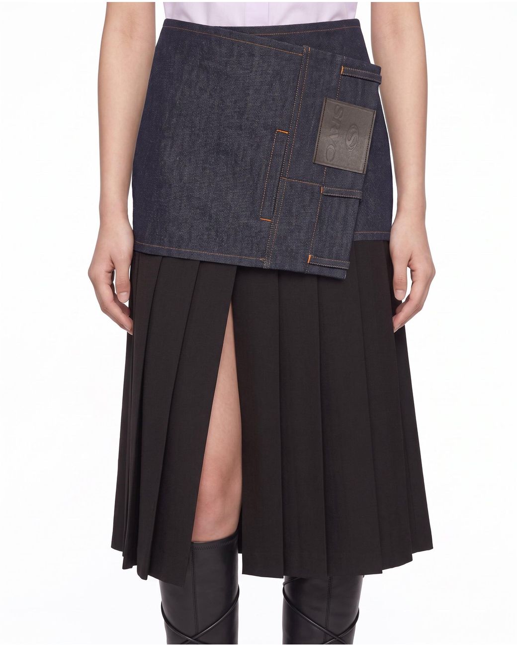 SRVC Studio Black Astra Kilt