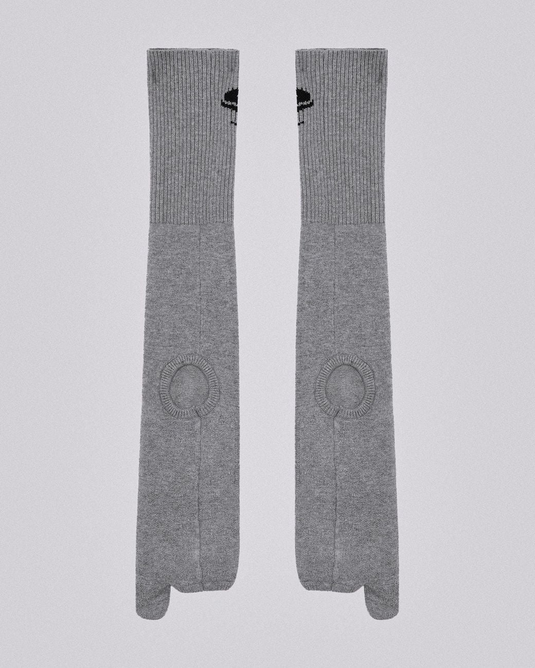 SRVC Studio Gray Tabi Sports Socks Melange