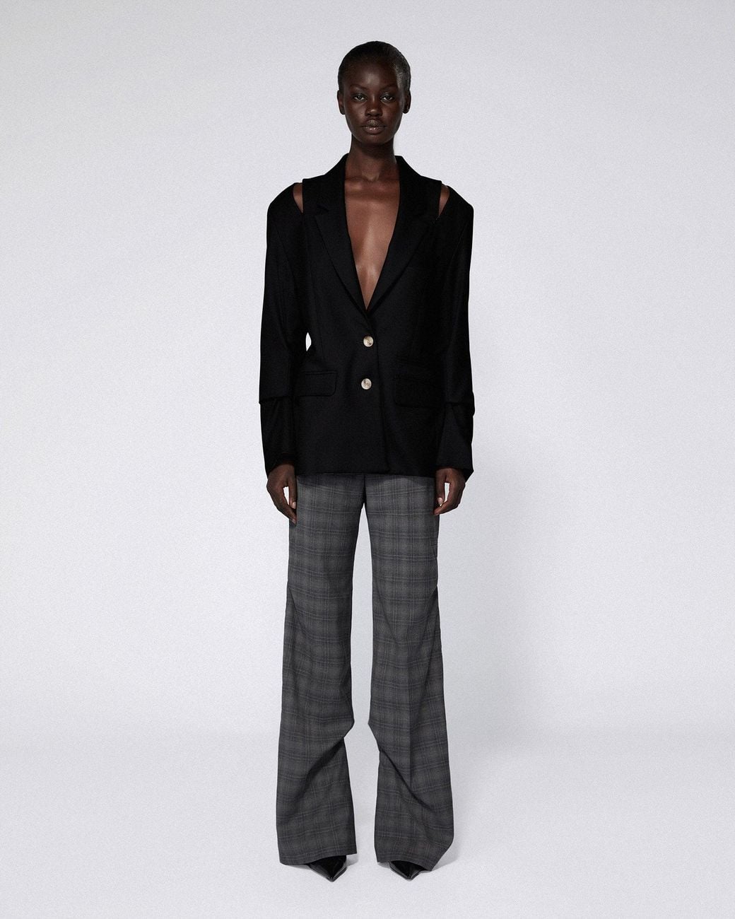 SRVC Studio Black Breakfast Jacket