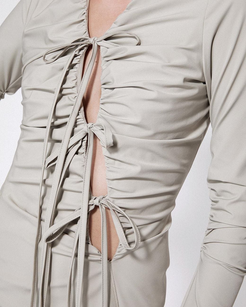 SRVC Studio White Niko Dress Warm