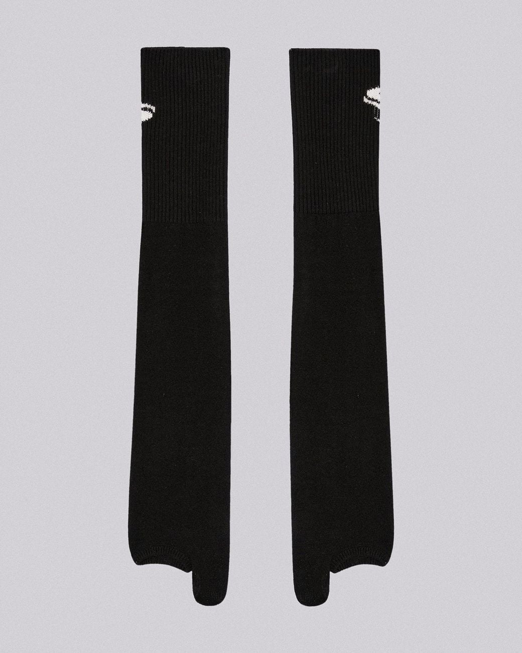 SRVC Studio Black Tabi Sports Socks