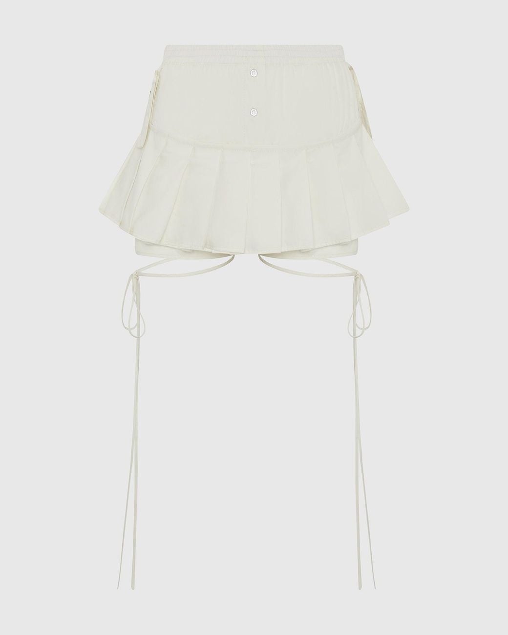 SRVC Studio White Misa Skirt