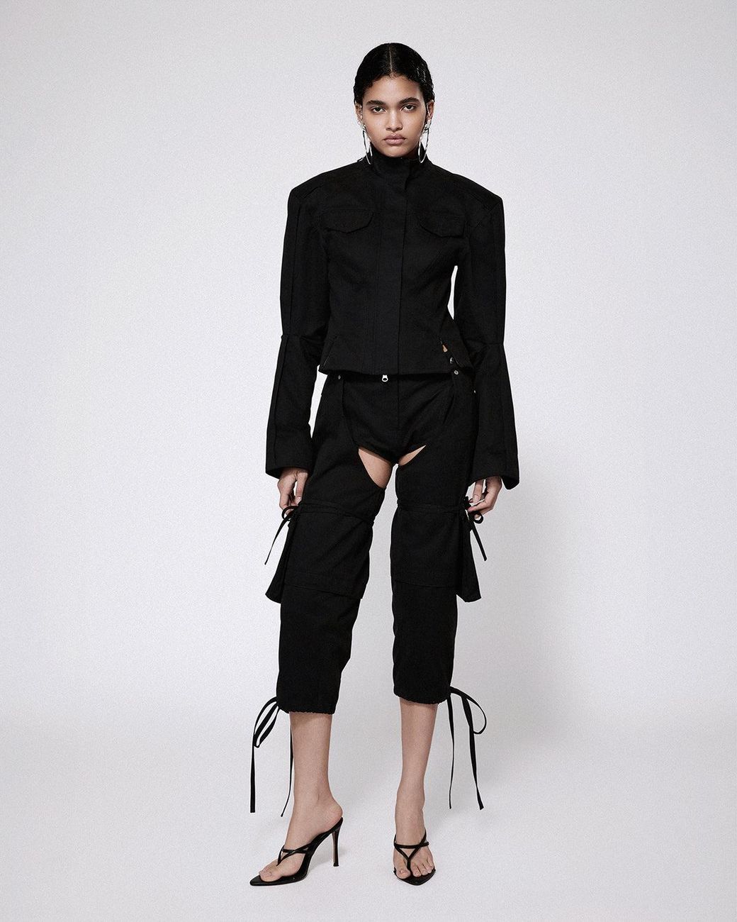 SRVC Studio Black Bella Jacket