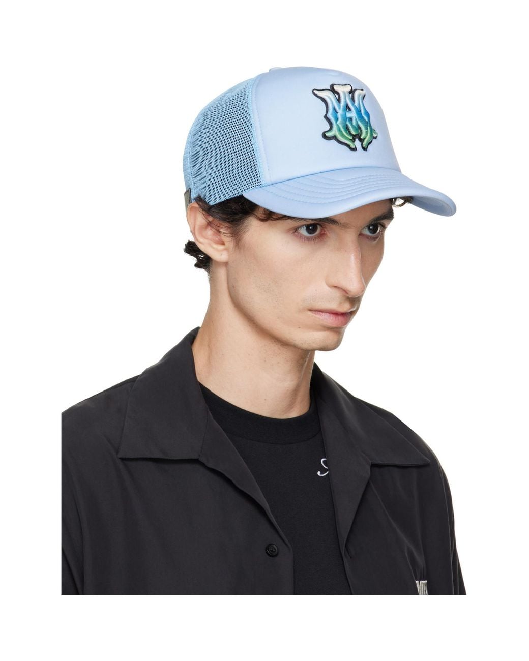 Amiri Blue Ma Surf Trucker Cap for men