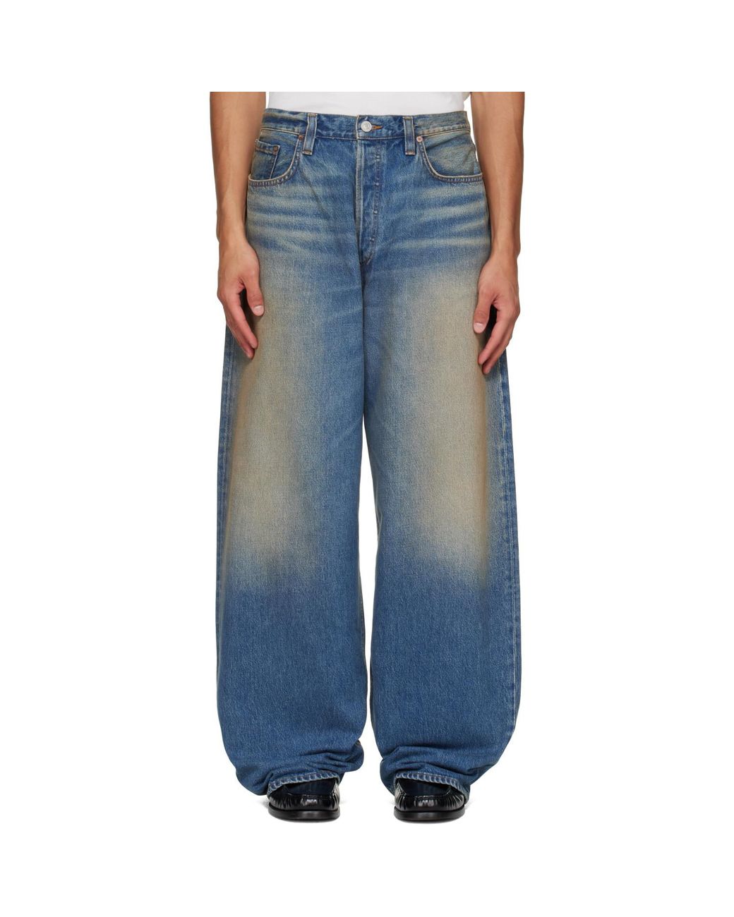 Agolde Blue Bagley Jean for men