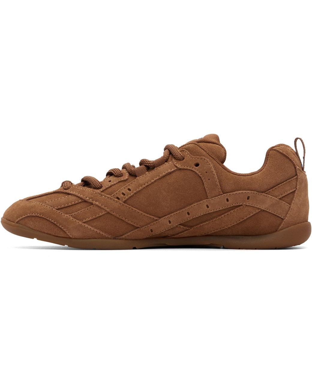 Represent Brown Rally Suede Sneakers for men
