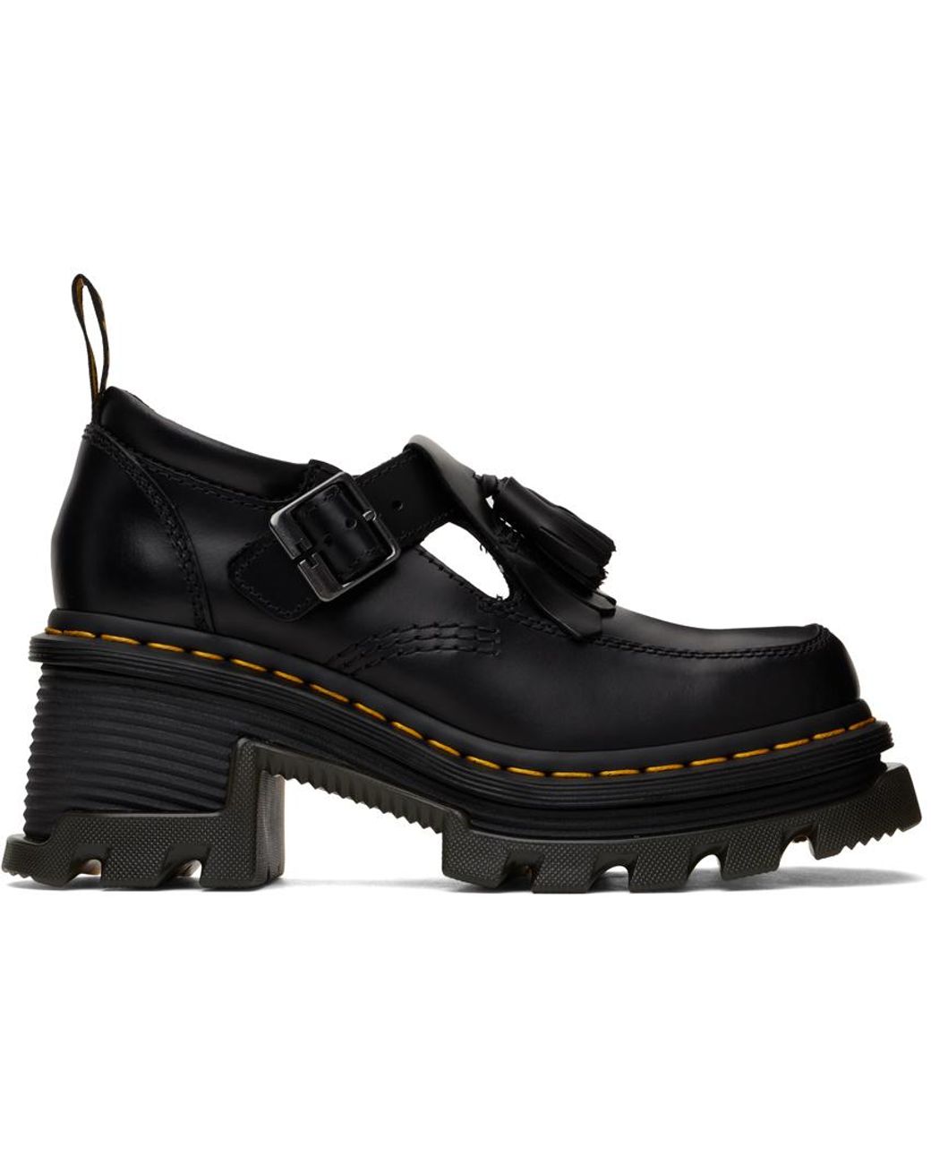 Dr. Martens Corran Mary Jane Heeled Shoes in Black | Lyst
