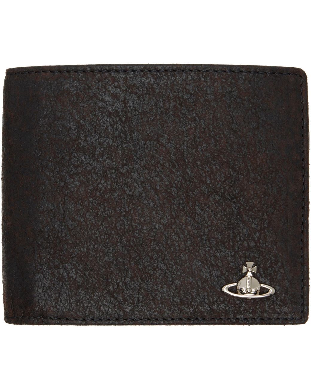 Vivienne Westwood Black Coin Pocket Wallet for men