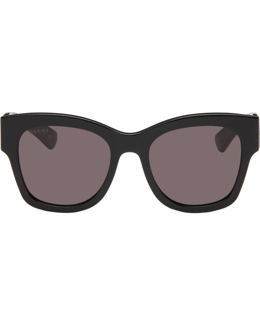 Gucci Gray Butterfly Frame Sunglasses