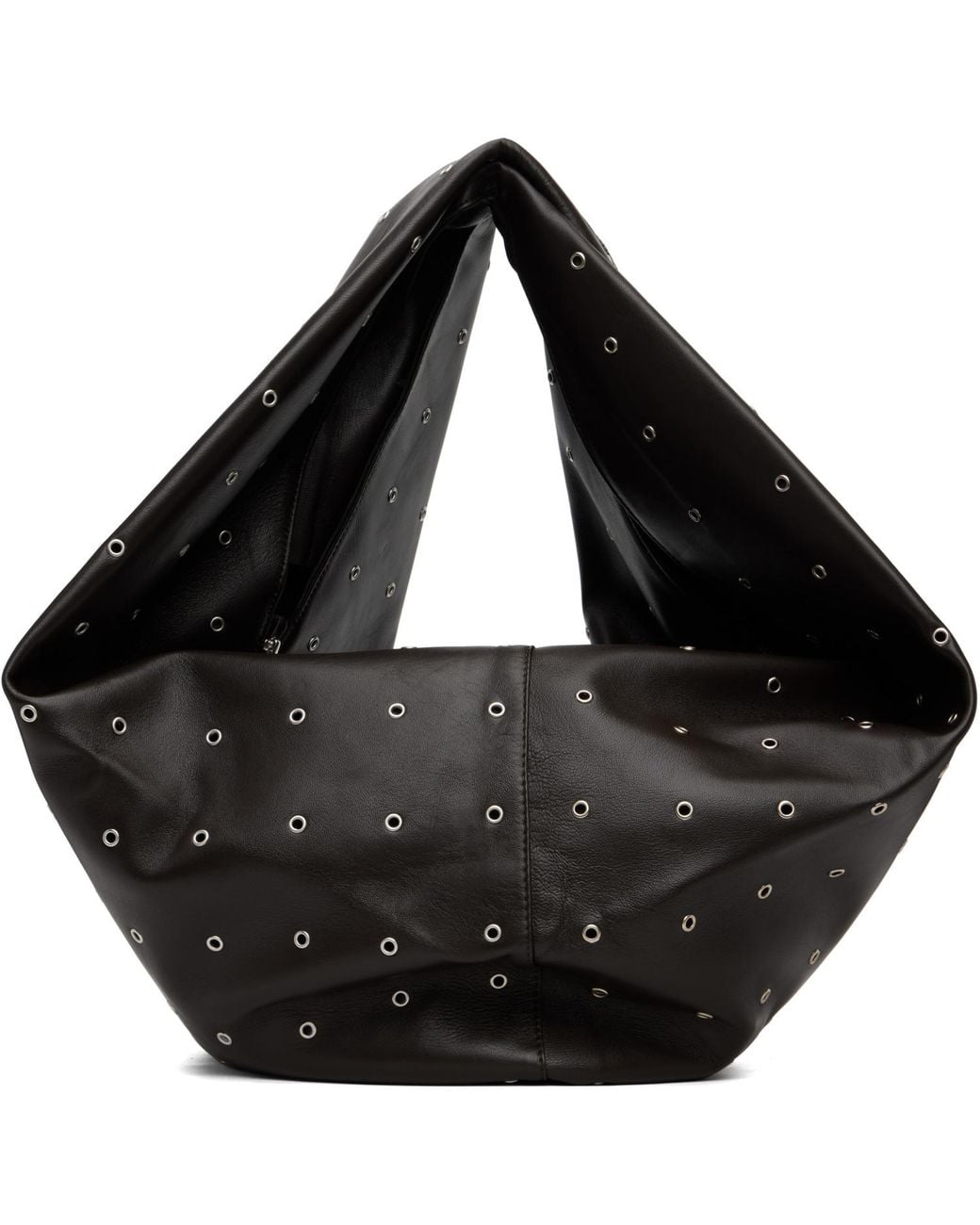 GIMAGUAS Black Luna Eyelets Bag