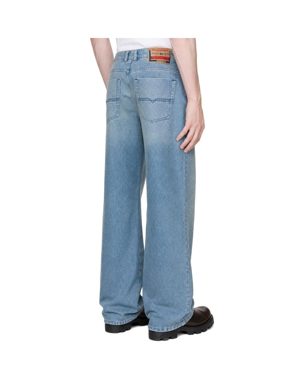 DIESEL Blue 1980 D-Eeper Jeans for men
