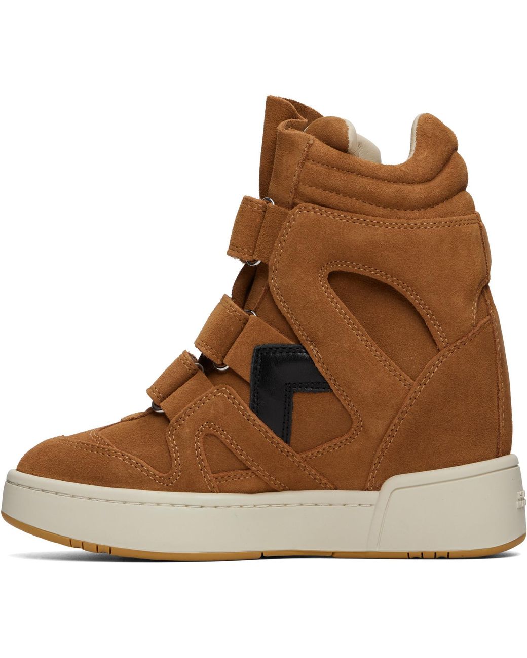Baskets Im3 Brun Clair Isabel Marant en coloris Brown