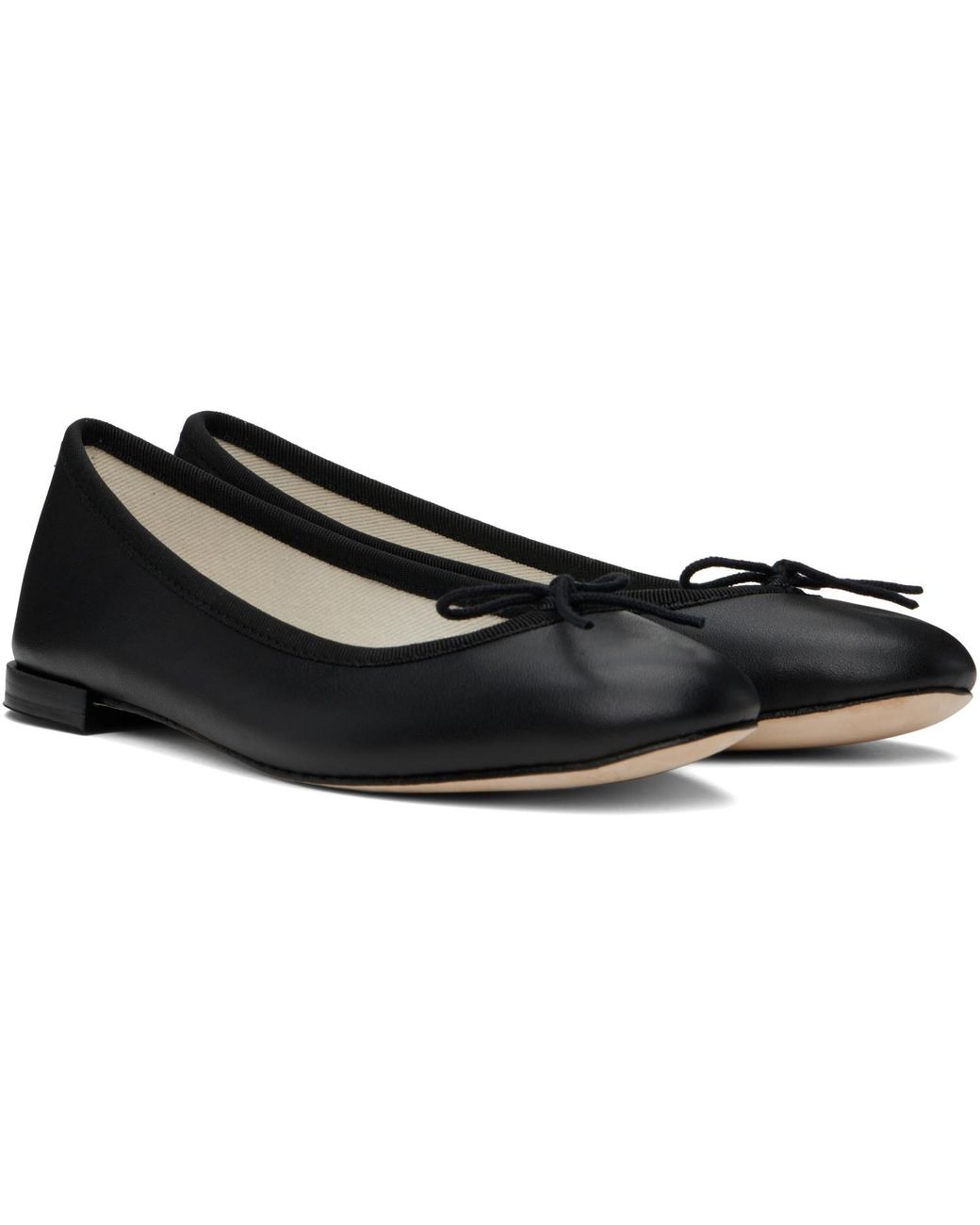Repetto Black Cendrillon Ballerina Flats