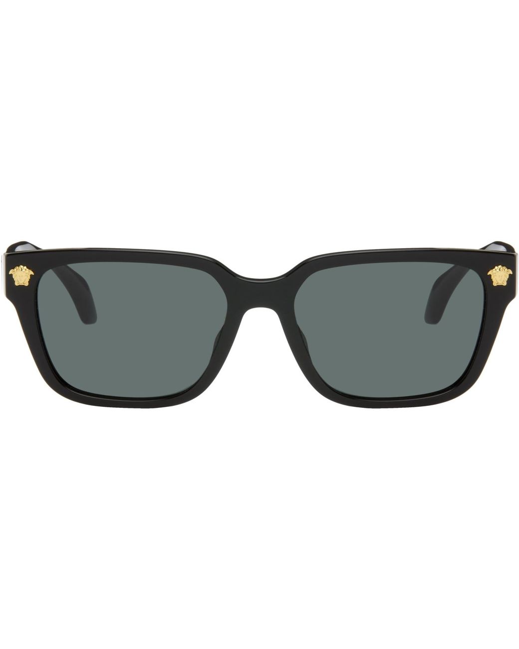 Versace Gray Medusa Sunglasses for men