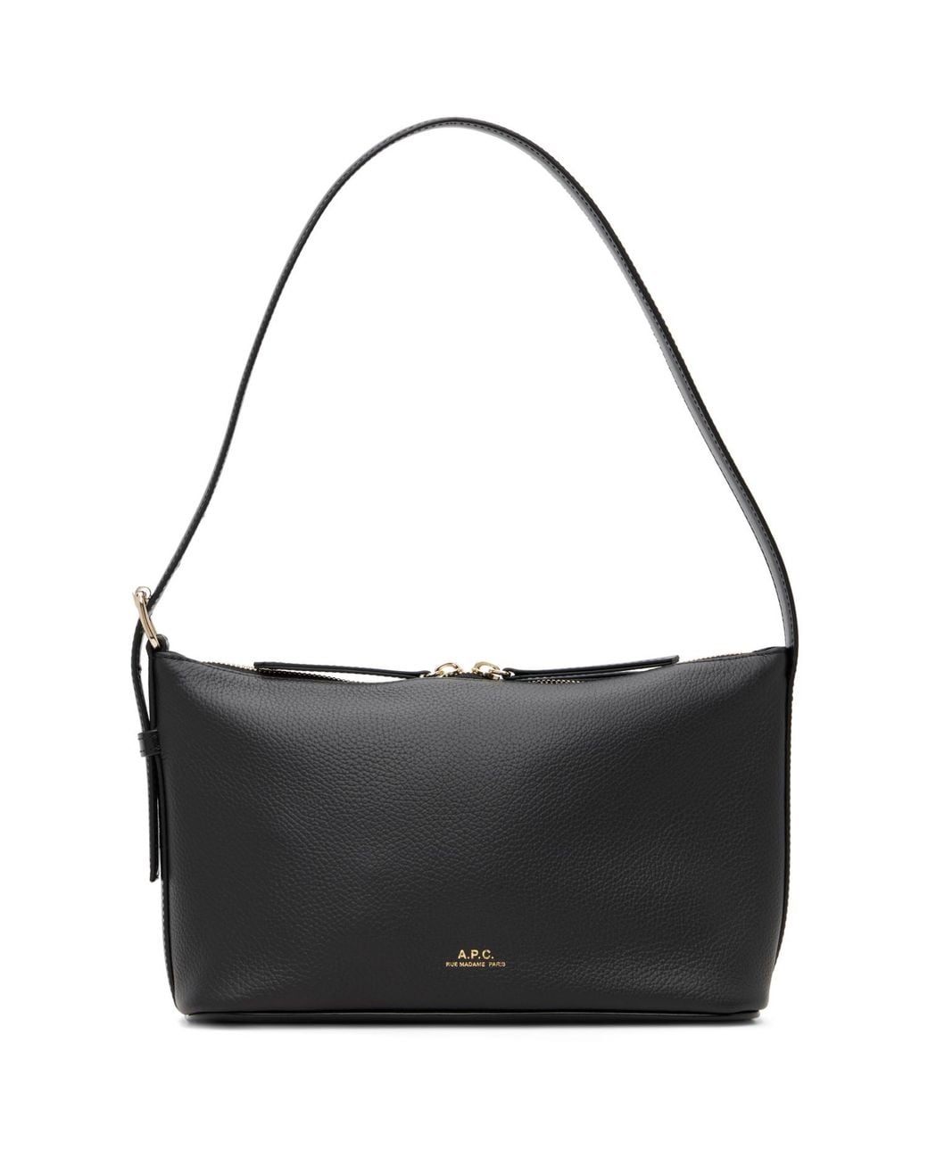 A.P.C. Black Vera Shoulder Bag