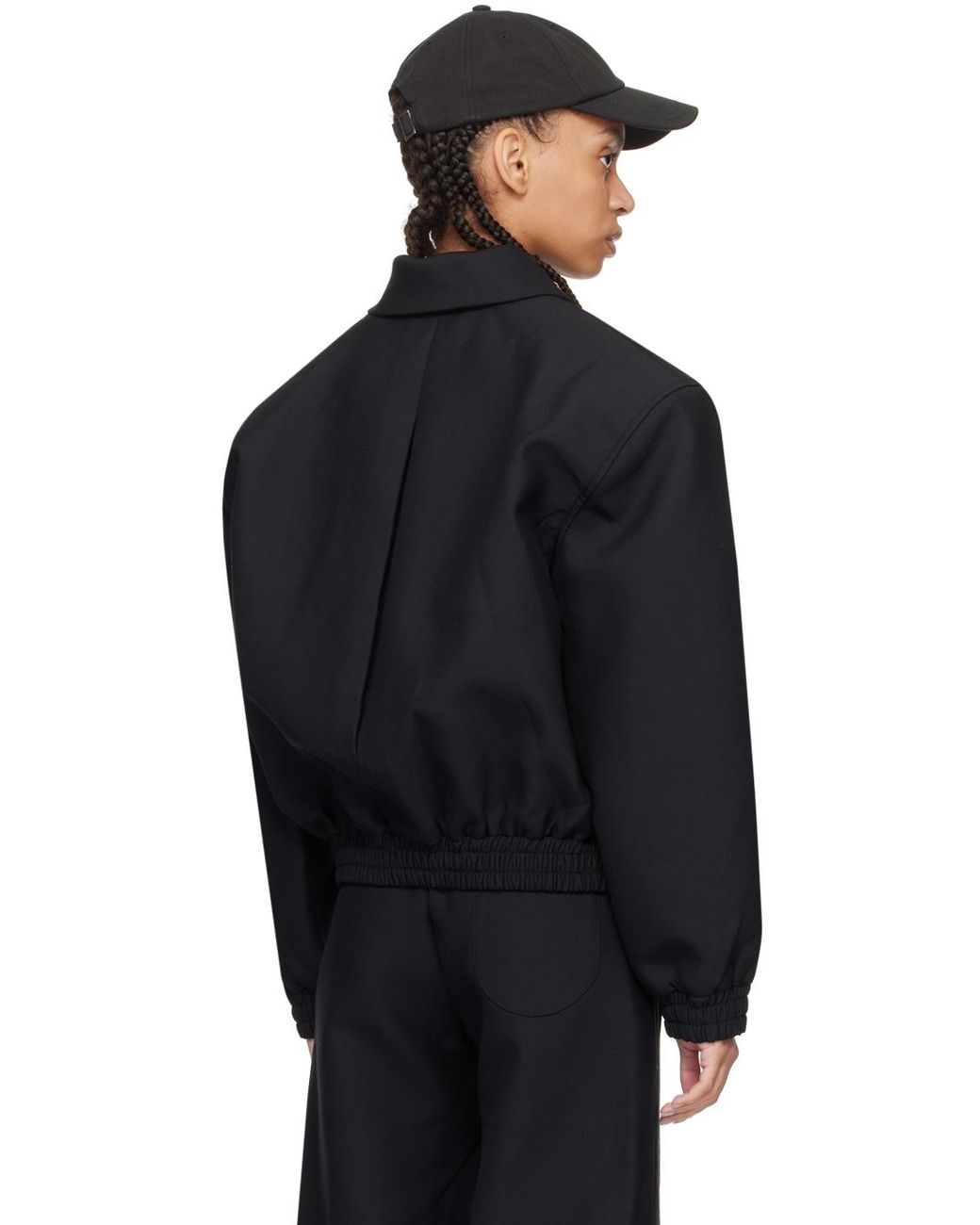 FAX COPY EXPRESS ブラック ジップアップジャケット FAX COPY EXPRESS