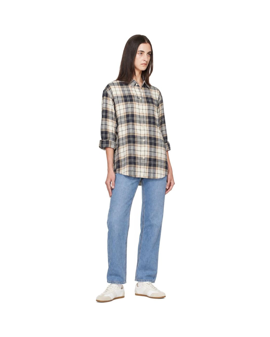 Barbour Gray Elishaw Check Shirt