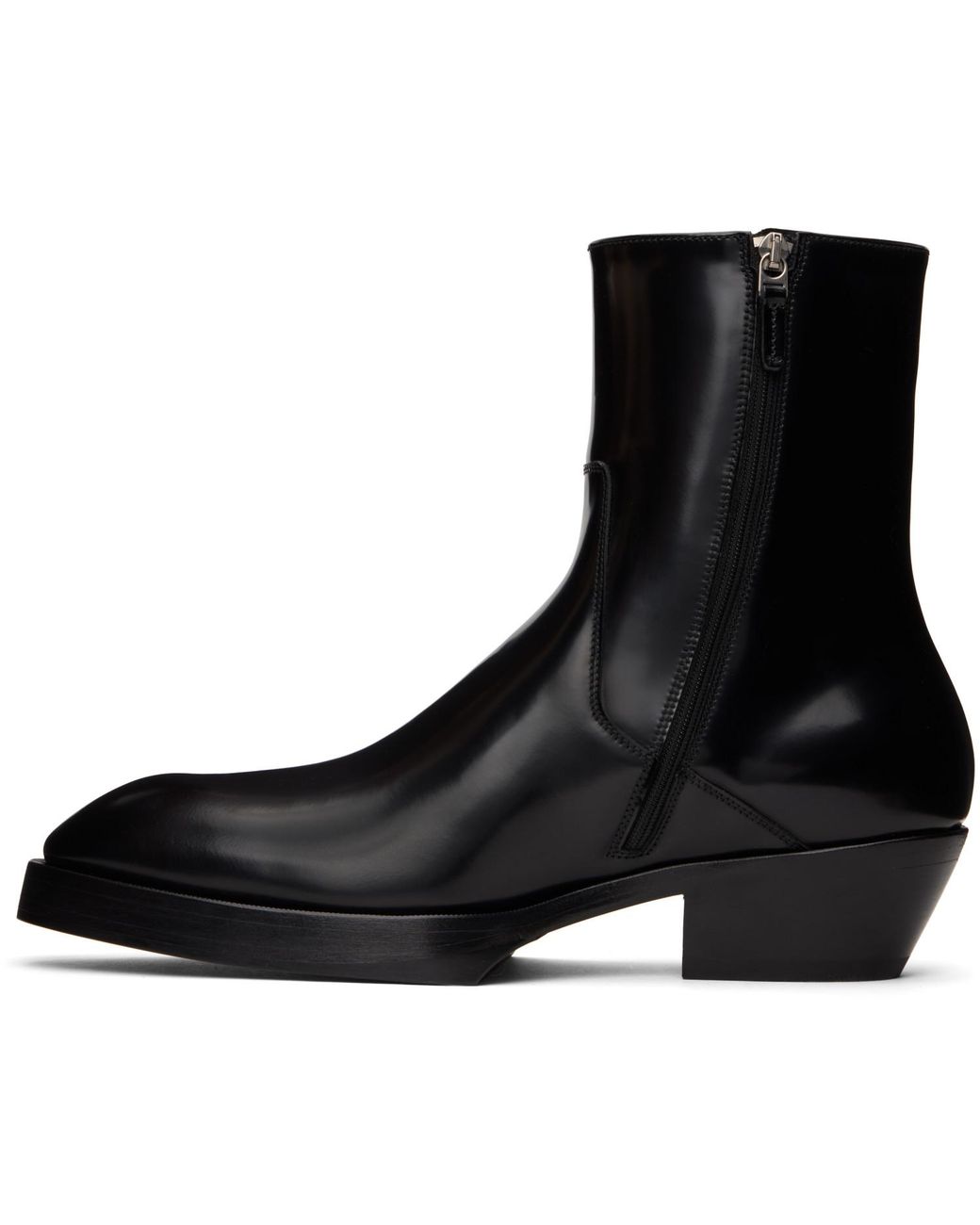 Bottega Veneta Black Dalton Boots for men