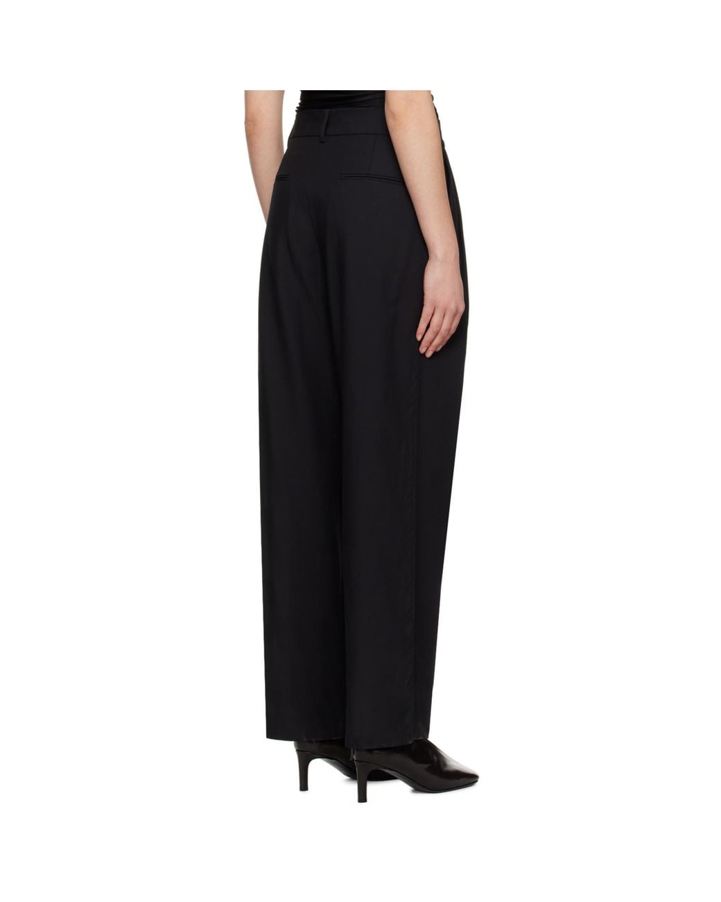 Esse Studios Black Tailored Trousers