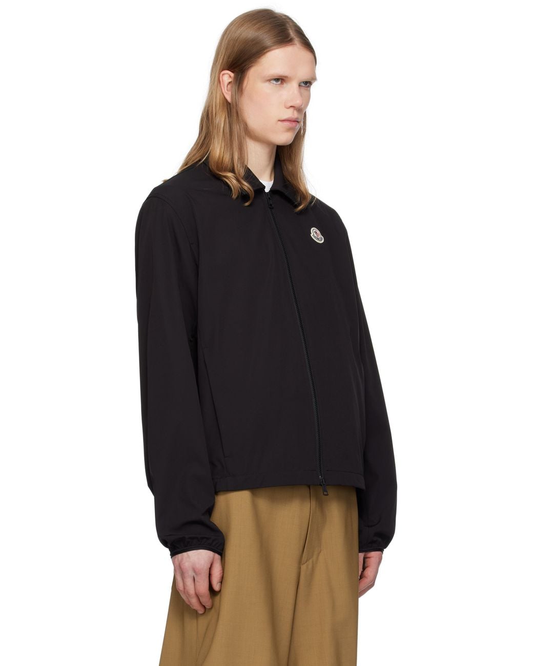 Moncler Black Evandro Jacket for men