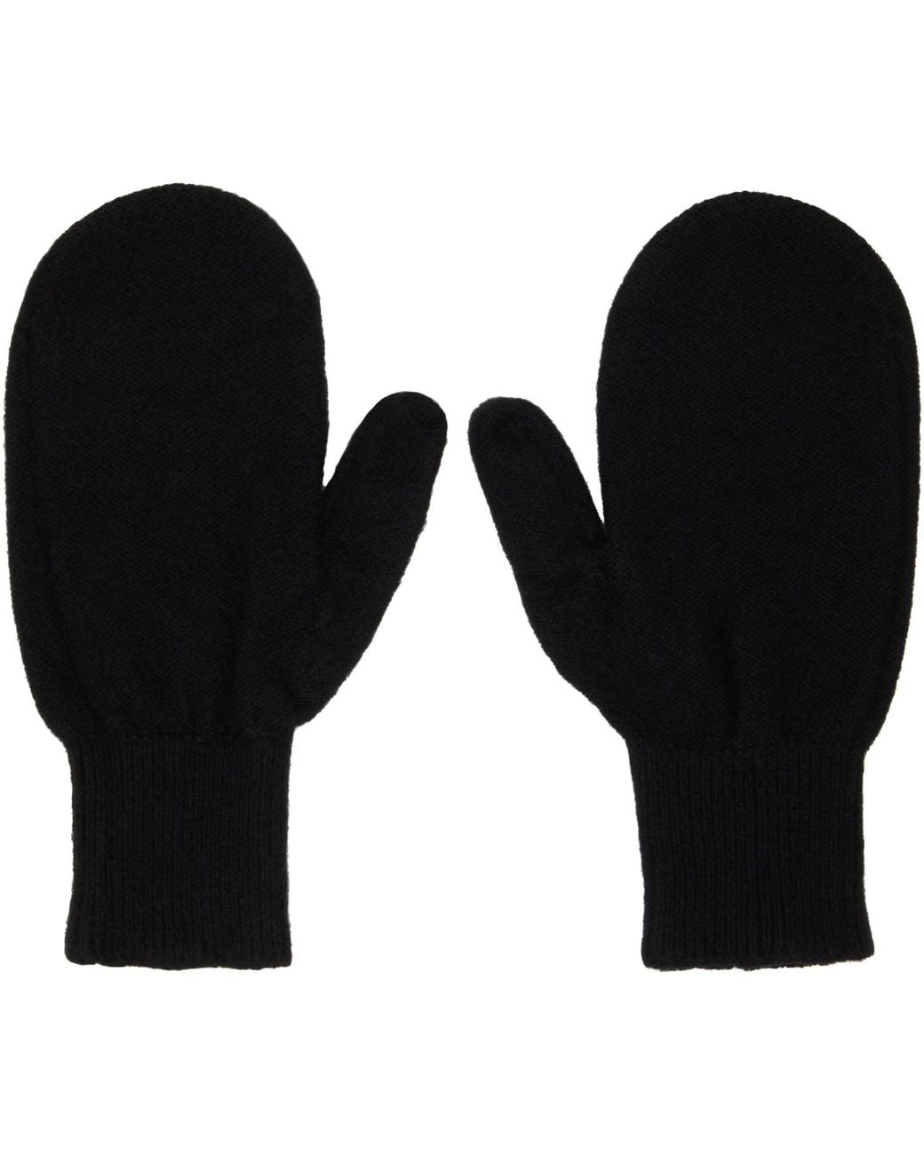 Baserange Black Enso Mittens