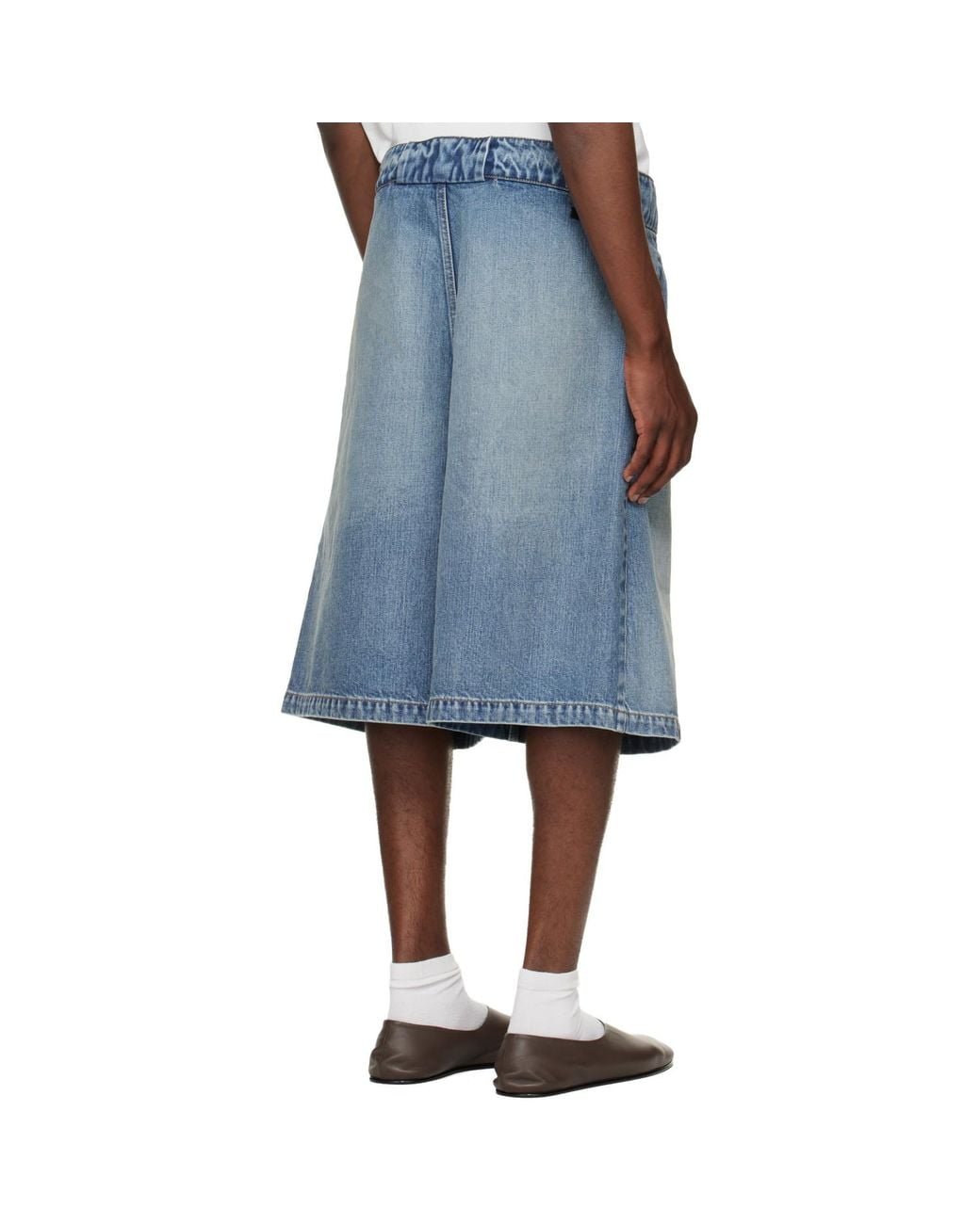 Fear Of God Blue Utility Denim Shorts for men