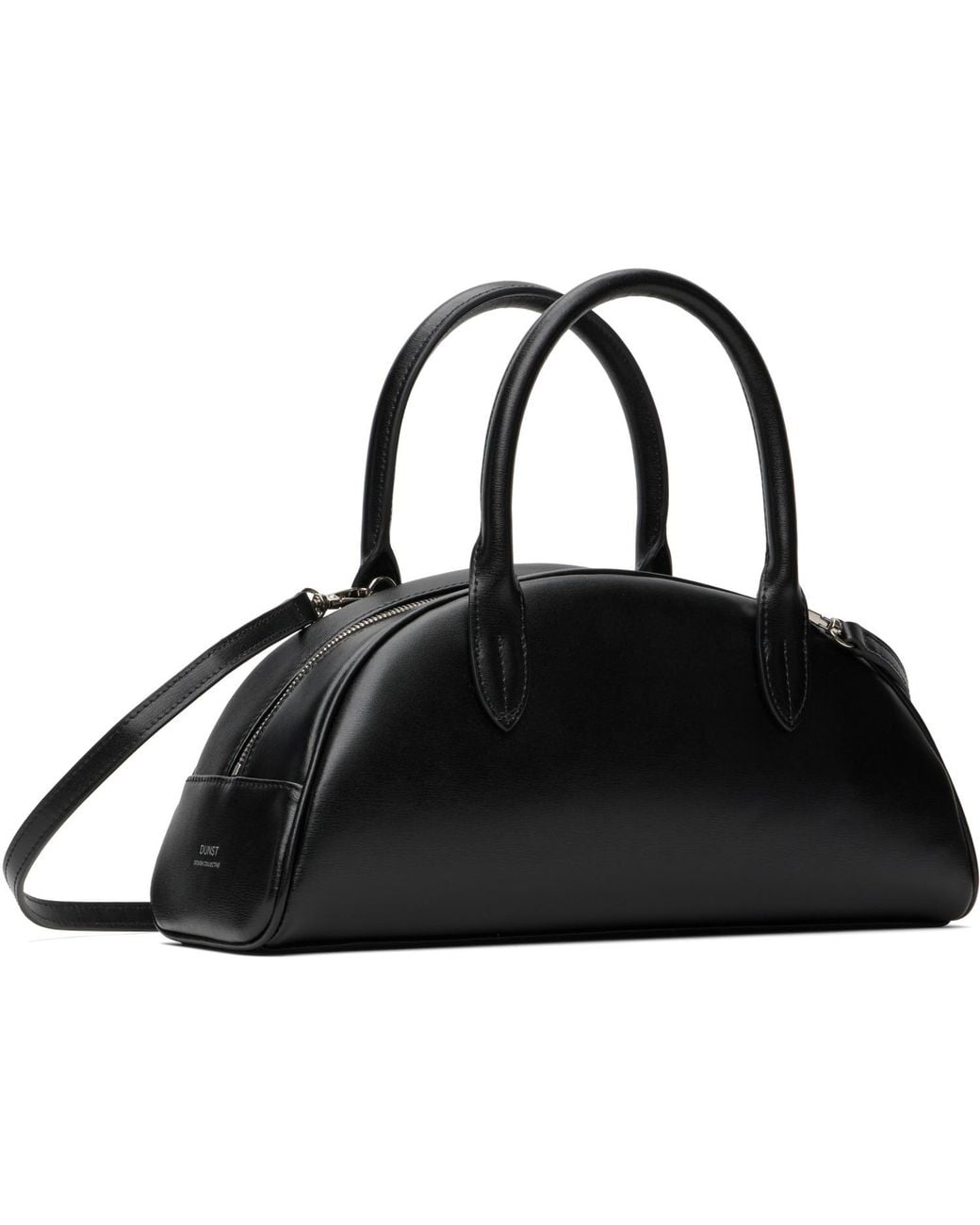DUNST Black Classic Bowling Bag